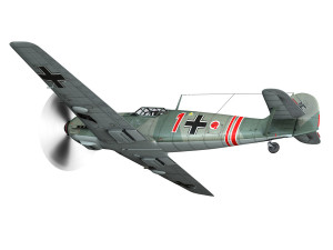 messerschmitt - bf-109 e - red 1 3D Model