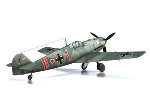 messerschmitt - bf-109 e - red 1 3D Model