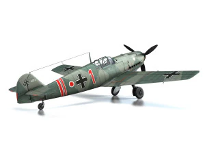 messerschmitt - bf-109 e - red 1 3D Model