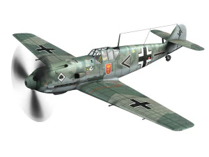messerschmitt - bf-109 e - jg 53 3D Model