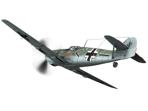 messerschmitt - bf-109 e - jg 53 Modelo 3D