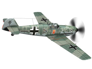messerschmitt - bf-109 e - jg 53 Modelo 3D