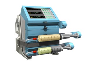 triple channel syringe pump 3Dモデル