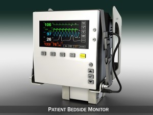 patient monitor 3D Model
