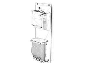 hand sanitizer station 3D Model