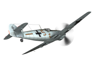 messerschmitt - bf-109 e - brown 5 3Dモデル