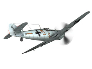 messerschmitt - bf-109 e - brown 5 3D Model