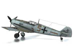 messerschmitt - bf-109 e - brown 5 3Dモデル