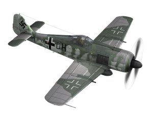 focke wulf - fw190 f8 - e8 dh 3D 模型