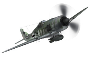 focke wulf - fw190 f8 - e8 dh 3D 模型