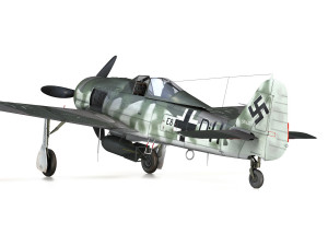 focke wulf - fw190 f8 - e8 dh 3D 模型