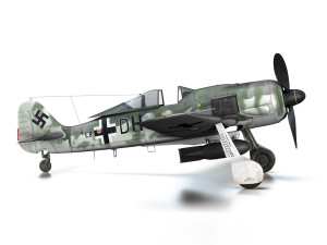 focke wulf - fw190 f8 - e8 dh 3D 模型
