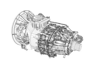 transmission Modelo 3D
