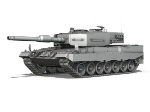 leopard 2a4 mbt Modèle 3D