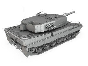 leopard 2a4 mbt Modèle 3D