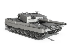 leopard 2a4 mbt Modèle 3D