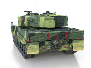 stridsvagn 121 - swedish army Modèle 3D