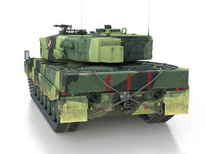 stridsvagn 121 - swedish army 3D Model