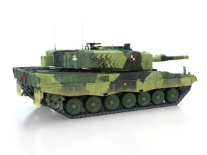 stridsvagn 121 - swedish army Modèle 3D
