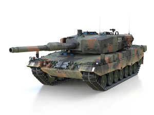 panzer 87 - swiss army 3D Model