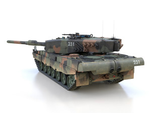 panzer 87 - swiss army 3D Model