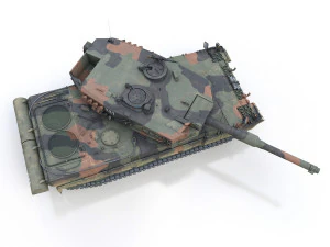 panzer 87 - swiss army 3D Model