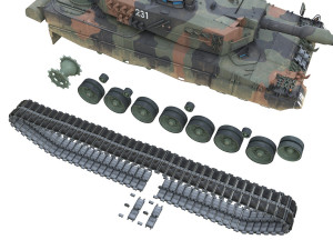 panzer 87 - swiss army 3D Model