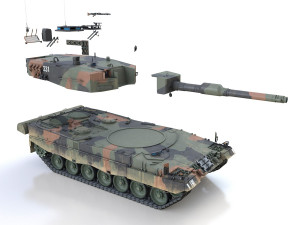 panzer 87 - swiss army 3D Model