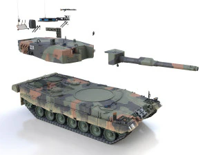 panzer 87 - swiss army 3D Model