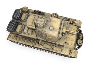 pzkpfw iii ausf g dak 313 3D Model
