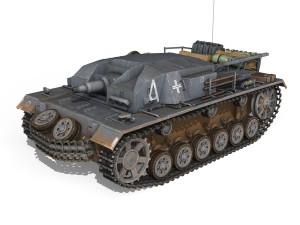 stug iii sturmgeschutz iii ausf b 3Dモデル