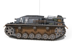 stug iii sturmgeschutz iii ausf b 3Dモデル