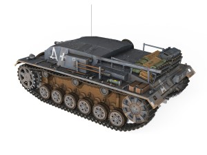 stug iii sturmgeschutz iii ausf b 3Dモデル