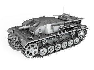stug iii sturmgeschutz iii ausf b 3Dモデル