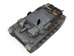 stug iii ausf d stug abt 192 3D Model