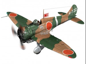 mitsubishi a5m2 type96 claude 3D Model