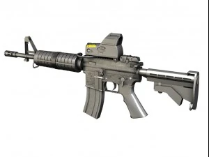 Кольт М4А1 Коммандос Марс 3D Модель