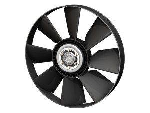 engine cooling fan 3D Model