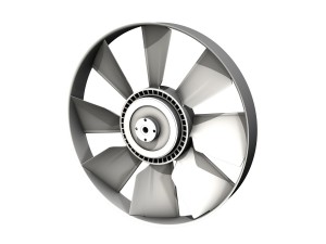 engine cooling fan 3D Model