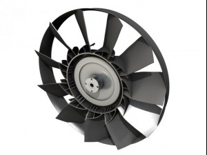 engine cooling fan 2 Modelo 3D