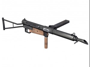 sten mki submachine Modèle 3D