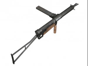 sten mki submachine 3D Model