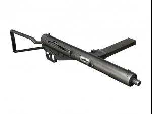 sten mkiii submachine 3D Model