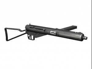 sten mkiii submachine 3D-Modell