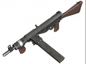 sten mkv submachine 3D Model
