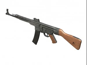 rifle de assalto alem&atilde;o sturmgewehr 44 mp44 Modelo 3D