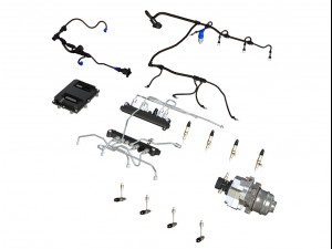 injection system of a v8 engine 3D-Modell