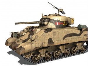 british shermans collection 3D Model