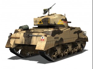british shermans collection 3D Model