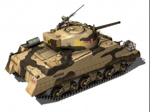 british shermans collection 3D Model
